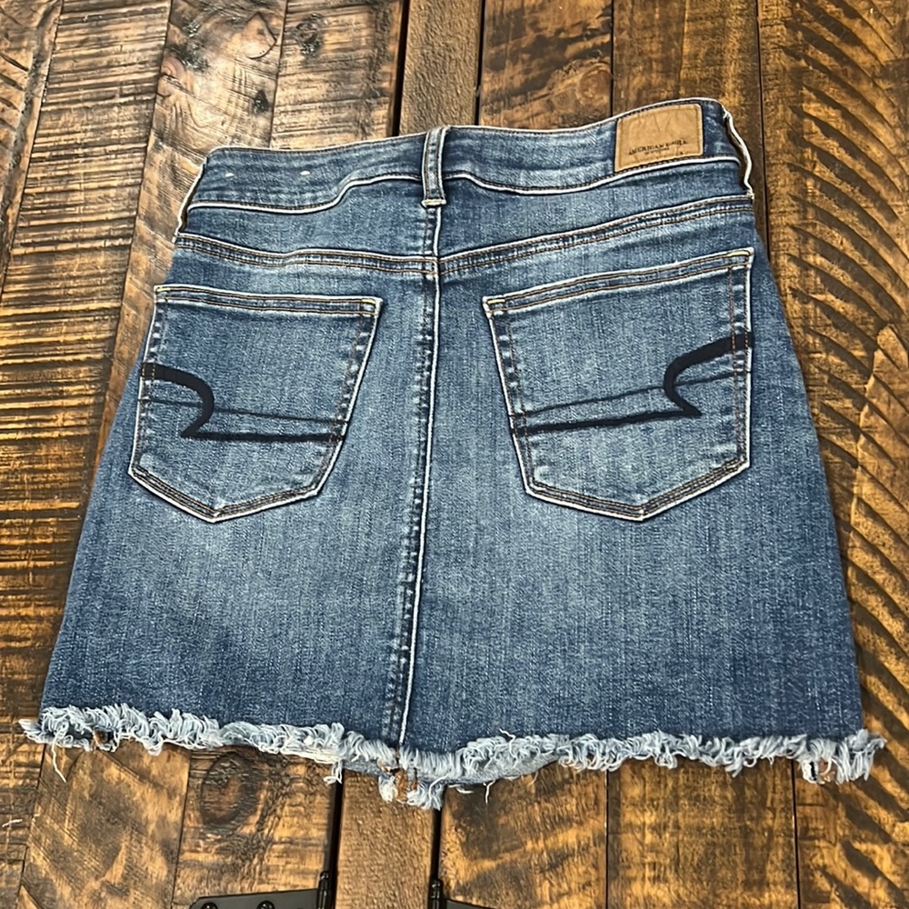 American Eagle Jean super stretch Skirt size 0